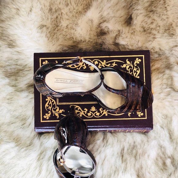 Joan & David Vintage Crocodile Heels size 7.5 EUC! - Picture 11 of 15